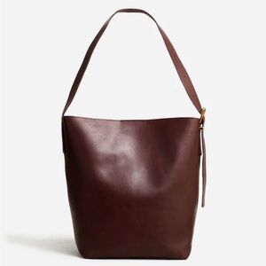 Madewell Essential Bucket Bag with Gold Hardware
